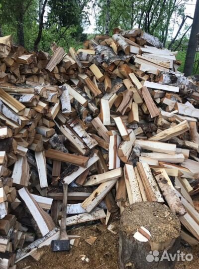 Дрова колотые