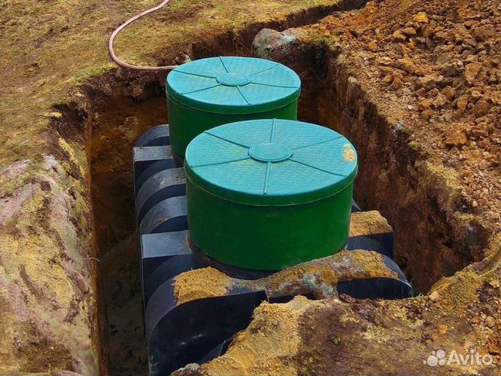 Септик эко Тополь без откачки