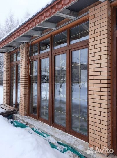 Остекление окон и балконов пвх