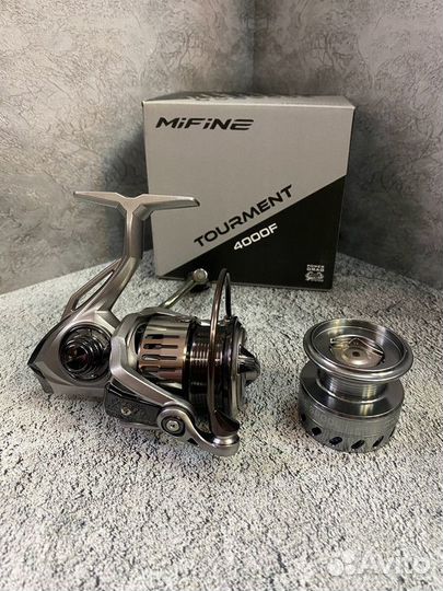 Катушка для спиннинга tourment 4000F, 6+1