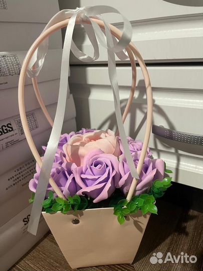 Мыльные букеты