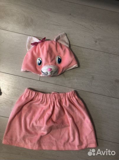 Костюм киски на 3-6 лет