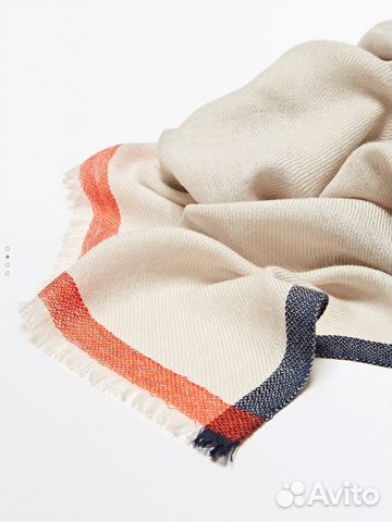 Новый шарф из шерсти Massimo dutti