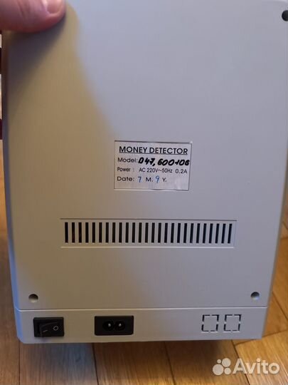 Инфракрасный детектор банкнот mercury d-47