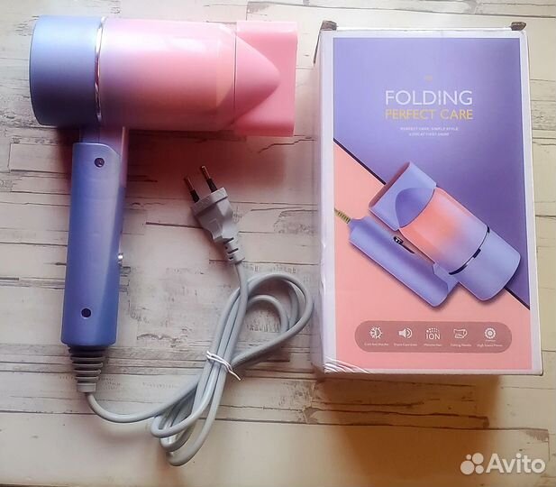 Фен складной