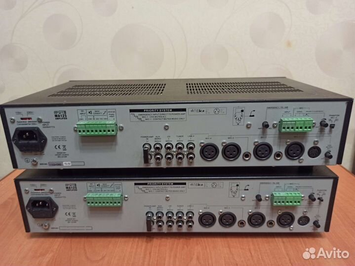 Apart MA125микшер-усилитель мощностью 125 Вт