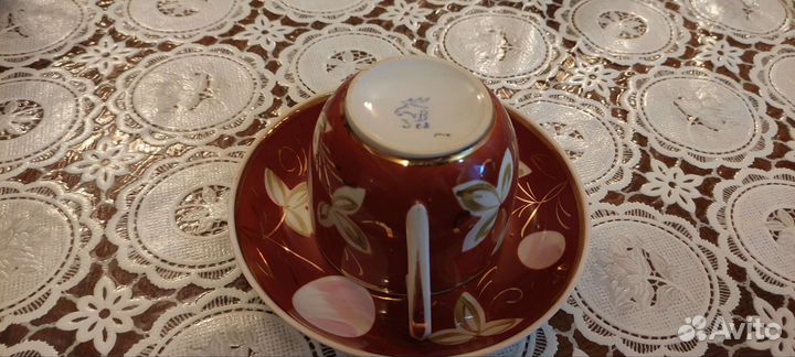 Сервиз чайный Вербилки слива