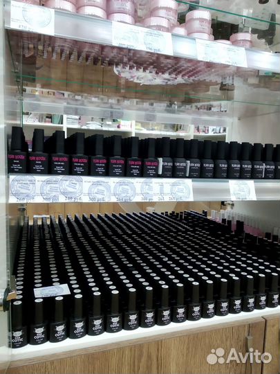 Всё для наращивания ногтей, гель-лак,гели,базы,топ