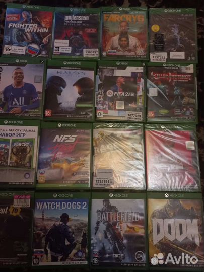 Диски xbox One, SX series X