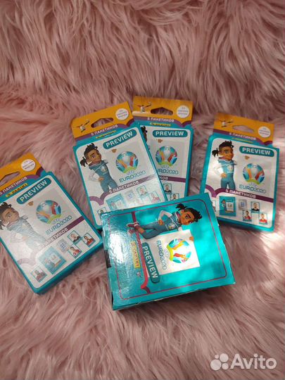 Наклейки Panini Euro 2020 preview