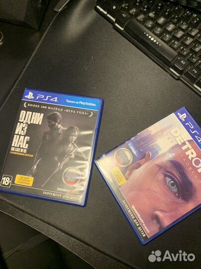 Игры для приставок ps4 The last of us 1 and Detroi