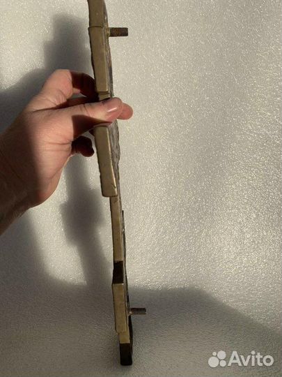 Киотный крест большой. Бронза