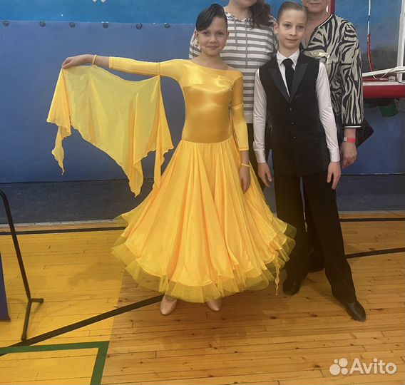 Платье для бальных танцев стандарт ю1