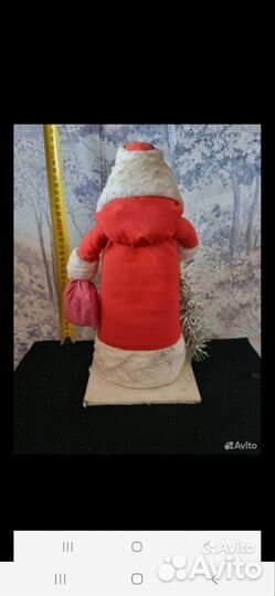 Ватный дед мороз