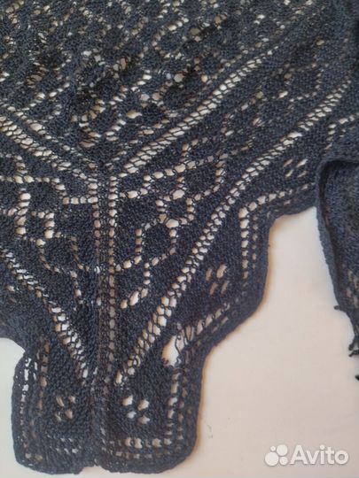 Вязанная косынка