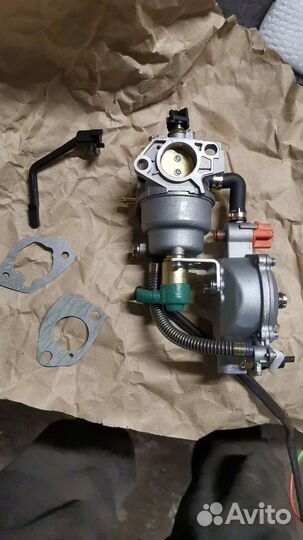 Двухтоплевный Карбюратор на генератор