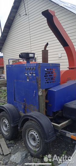 Измельчитель веток древесины (аренда) +щепа