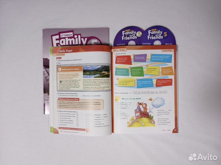 Family and friends 5/ комплект(WB,CB,CD) новый