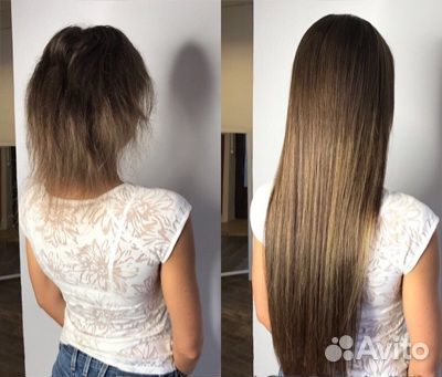 Наращивание волос