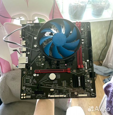 Комплект материнка gigabyte b560 + i3 10100f купить в Москве ...
