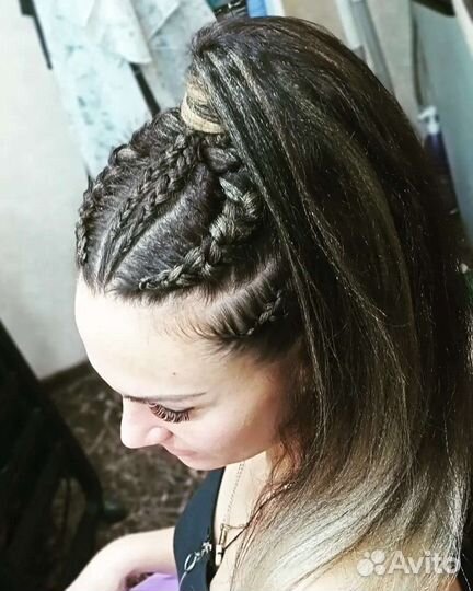 Афрокосы,брейды,синегалы,каркас,афро затылок,зи-зи