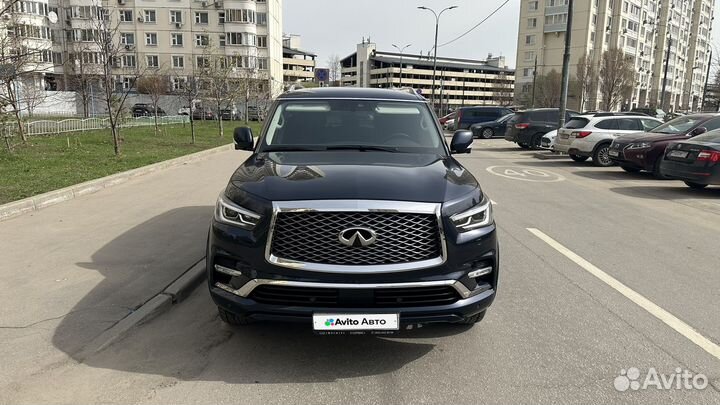 Infiniti QX80 5.6 AT, 2018, 133 000 км