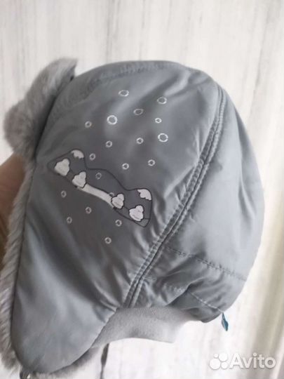 Шапка для мальчика зимняя