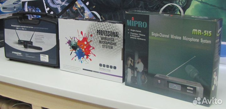 Микрофоны Pro Вокал Радио Shure C-Mark Karsect New