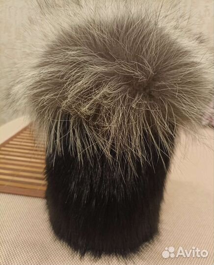 Шапка зимняя меховая женская норковая