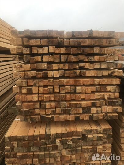Брусок 50х50х6000 хвоя 1-2 сорт