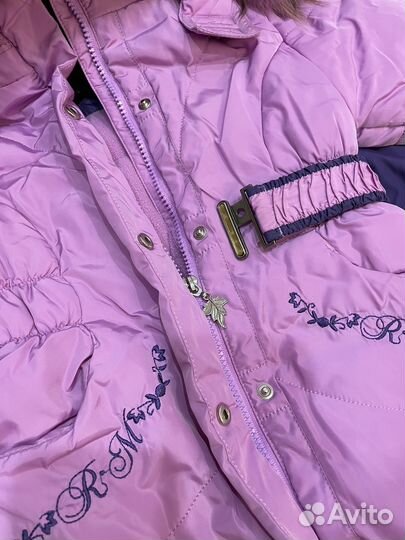 Зимний костюм для девочки