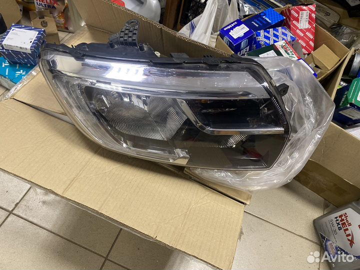 Renault logan 2фара правая диодная
