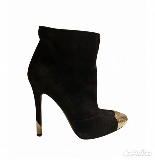 Ботильоны замшевые Versace