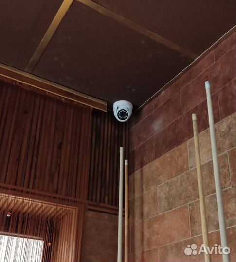 Wifi 2мп внутренняя купольная камера + 64гб