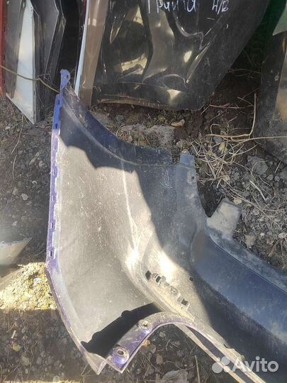 Задний бампер Nissan Qashqai J11 рестайлинг