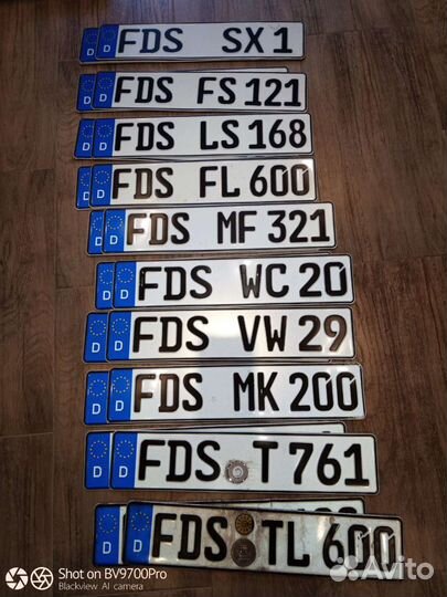 Номерной знак