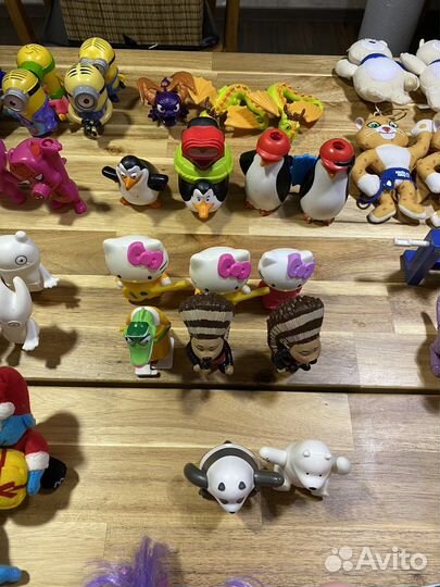 Игрушки хэппи мил макдональдс