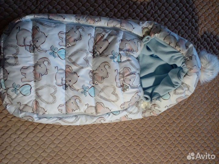 Конверт на выписку зимний