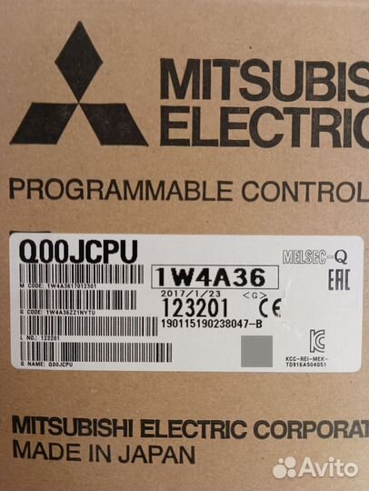 Q00jcpu Mitsubishi Electric комплект плк