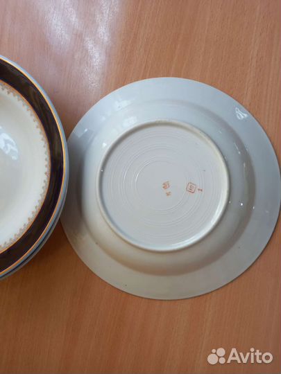 Набор тарелок Кобальт новые