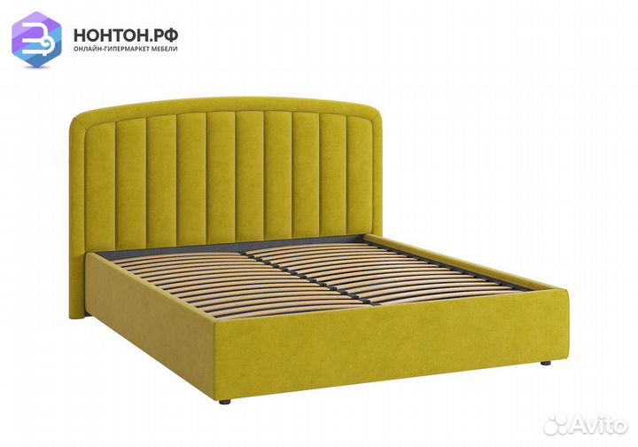 Кровать Сиена 2 1.6 м янтарь