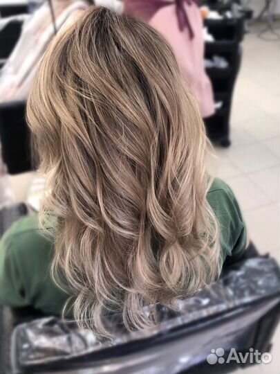 Сложное окрашивание волос