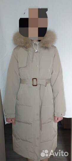 Парка женская с натуральным мехом