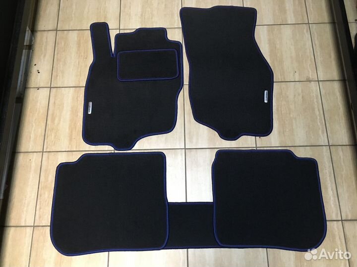 Велюровые коврики Митсубиши Паджеро / Монтеро