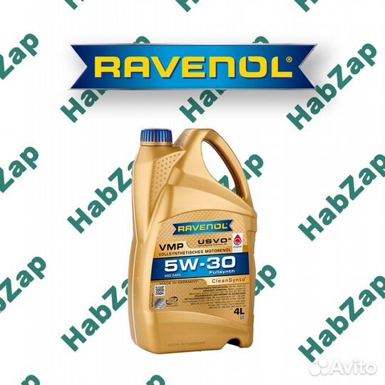 Моторное масло ravenol VMP 5W-30