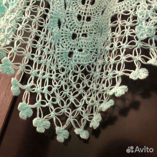 Шаль-Платок, вязаные