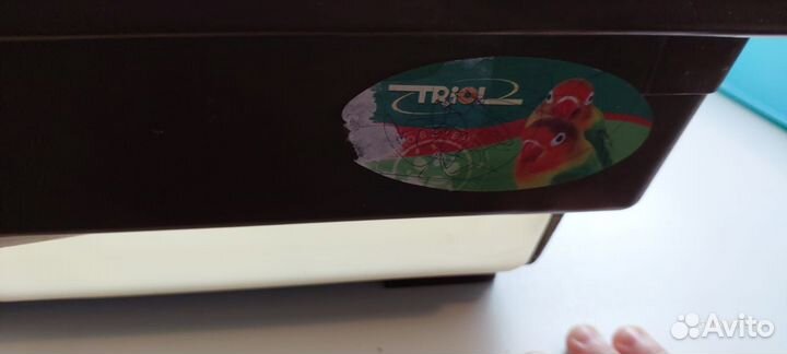 Попугаи с клеткой. Семейная пара