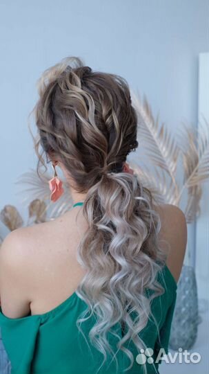 Макияж, причёски, оформление бровей