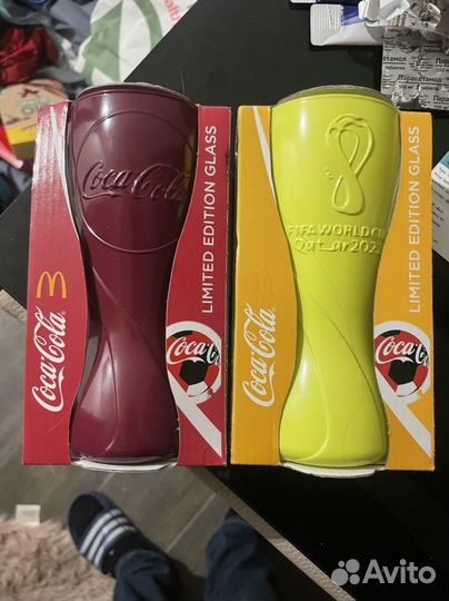 Сувенирные бокалы coca cola FIFA Qatar 2022