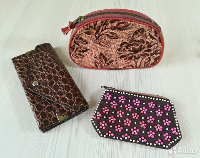 Винтажный женский кошелек косметичка СССР